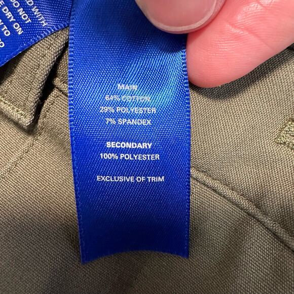 Kit and Ace Aspen Wide Leg Pants 2 Army Green - Picture 9 of 14